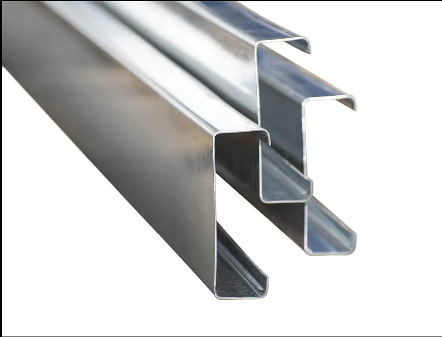 CORREA GALVANIZADA TIPO C 4" CAL 1/16