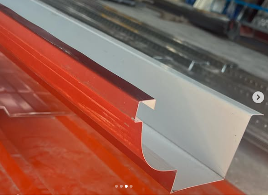 CAÑO ALUZINC PREPINTADO TERRACOTA CAL 26 DES 32''