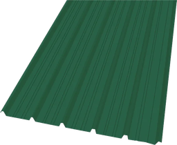 [PREVERD] ALUZINC PREPINTADO VERDE 4 CANALES