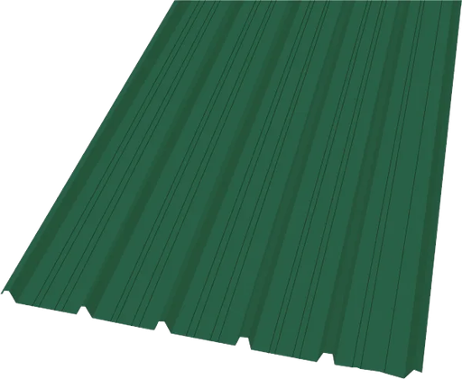 [PREVERD] ALUZINC PREPINTADO VERDE CAL 26 4 CANALES